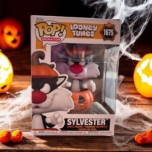 Funko Pop Looney Tunes Sylvester with Pumpkin 1675